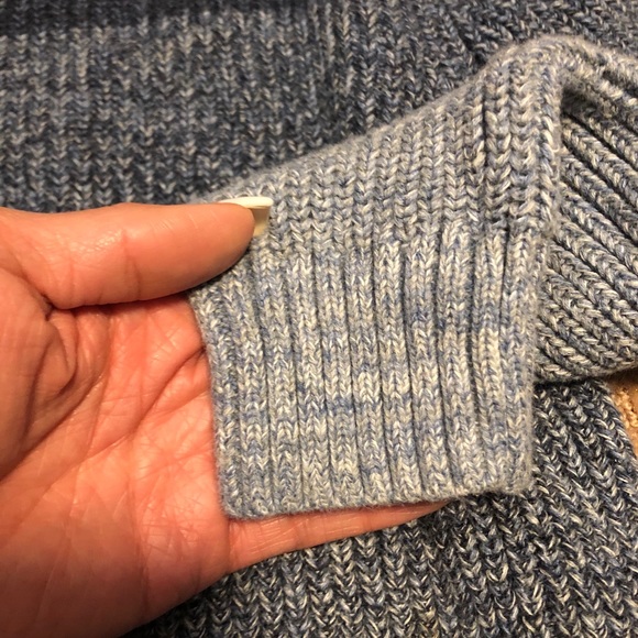 Boys GAP striped cable knit crew neck sweater - Picture 3 of 6